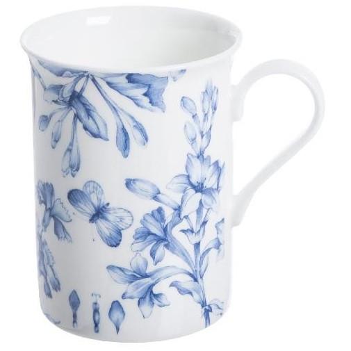 Botanical Blue China Mug - Pkt1