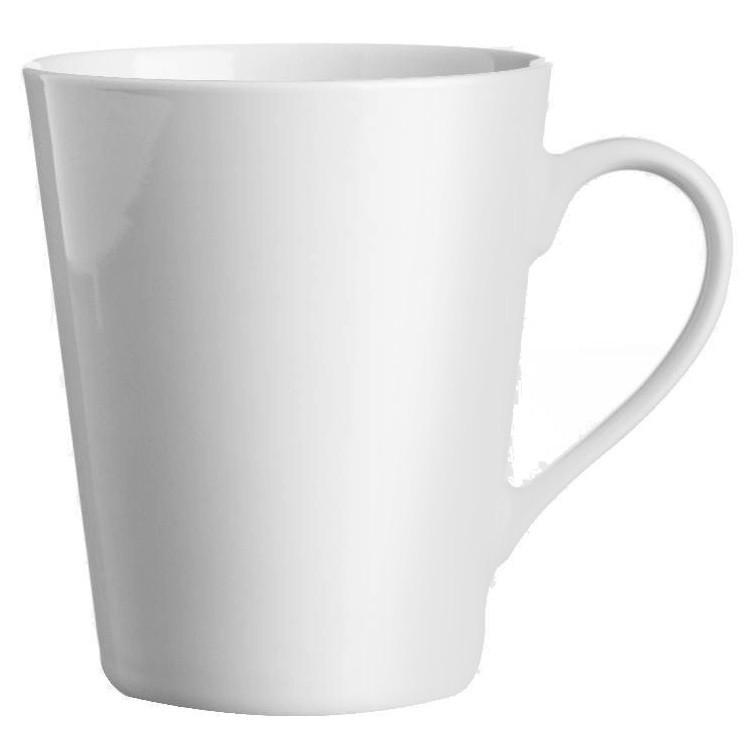 Simplicity White Conical Mug