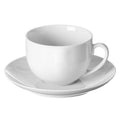 Simplicity White Teacup & Saucer