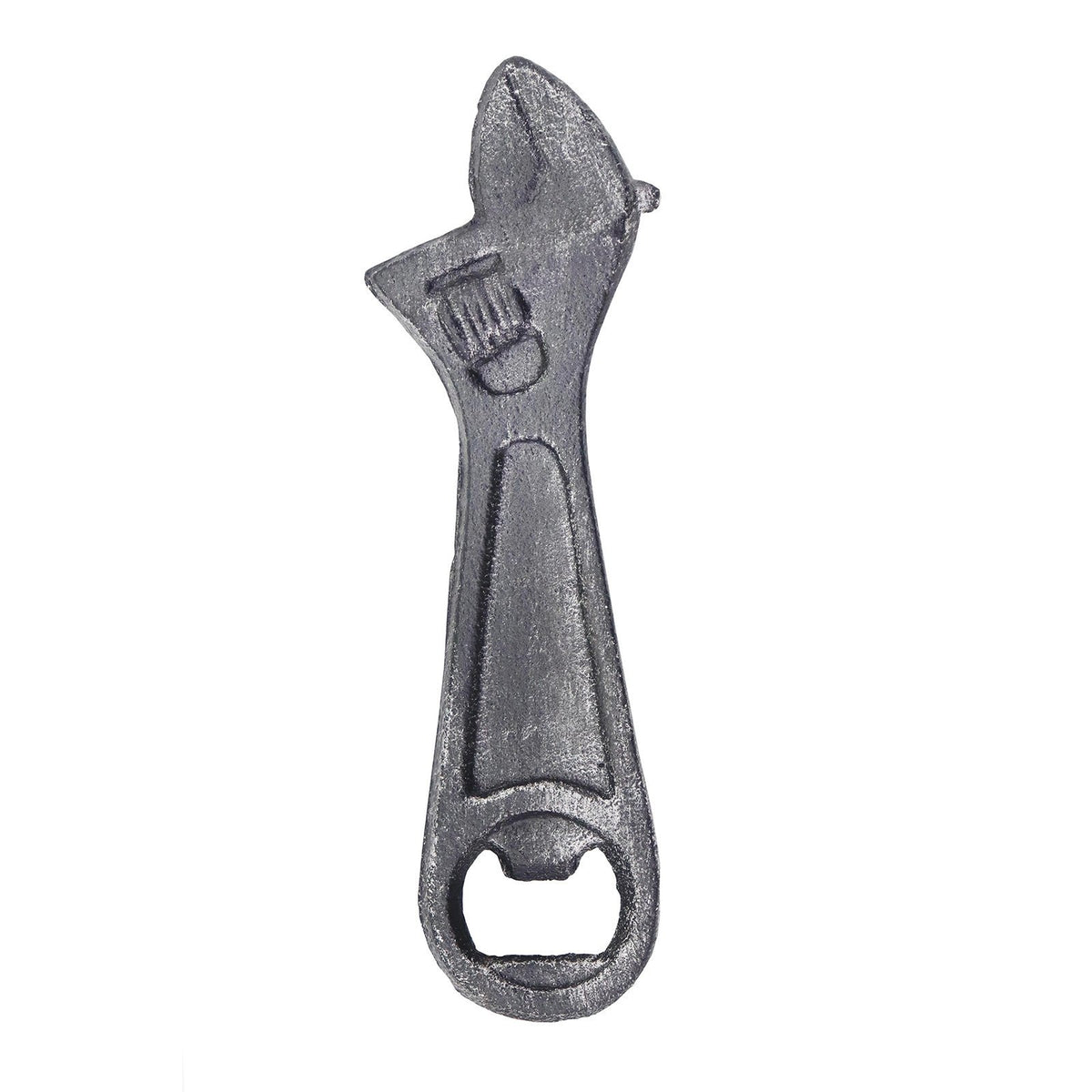 Booze Cast Iron Bottle Opener - Adjustable Spanner