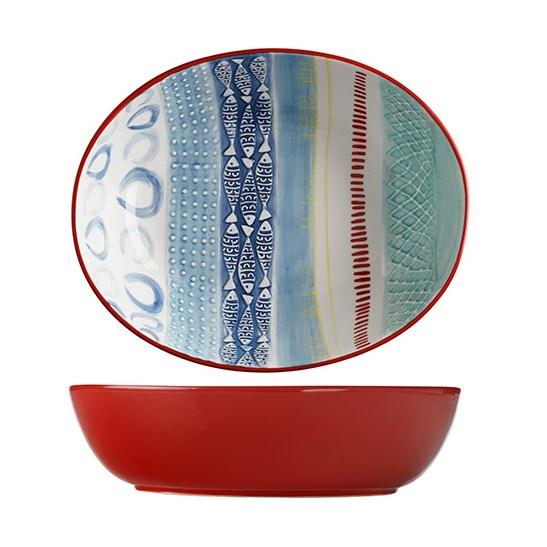Laguna Oval Serving Bowl 32x26cm