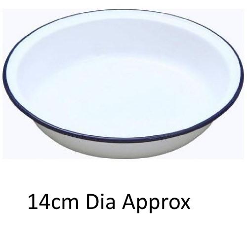 Falcon Enamelware Round Pie Dish - Various Sizes