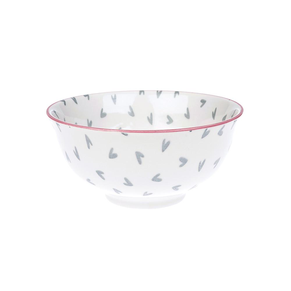 Patterned Nibbles Bowl - Hearts