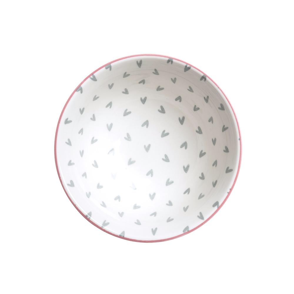 Patterned Nibbles Bowl - Hearts