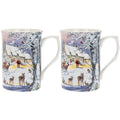 The Magic Of Christmas Fine China Mugs - Set of 2