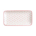 Patterned Plate - Flamingo